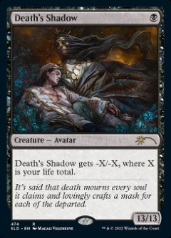 Death's Shadow Secret Lair Drop - Villeneuve Art